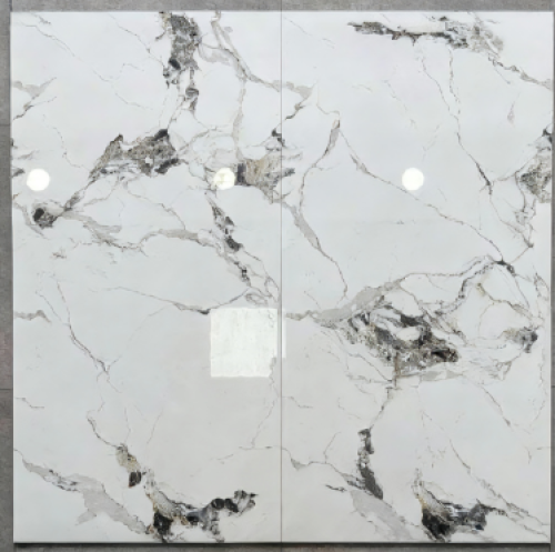 52317 Modern Gloss Full-Body Marble Tile – 600x1200mm (Free Pattern)