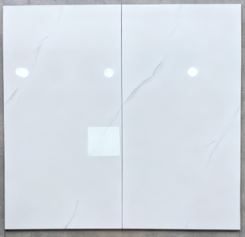 12T6606 Modern Gloss Full-Body Marble Tile – 600x1200mm (Free Pattern)